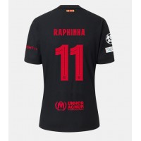 Maglia Calcio Barcelona Raphinha Belloli #11 Seconda Divisa 2024-25 Manica Corta